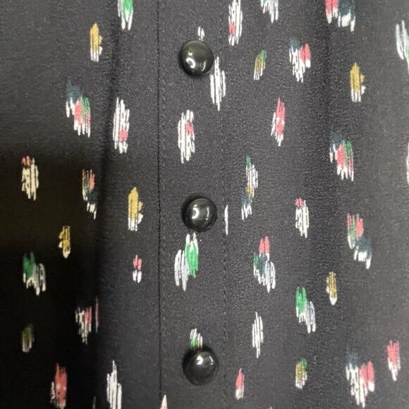 12 Thompson Skirt Y2K Button Down Front With Slit  Multicolor‎ Skirt. SZ L - Picture 6 of 12